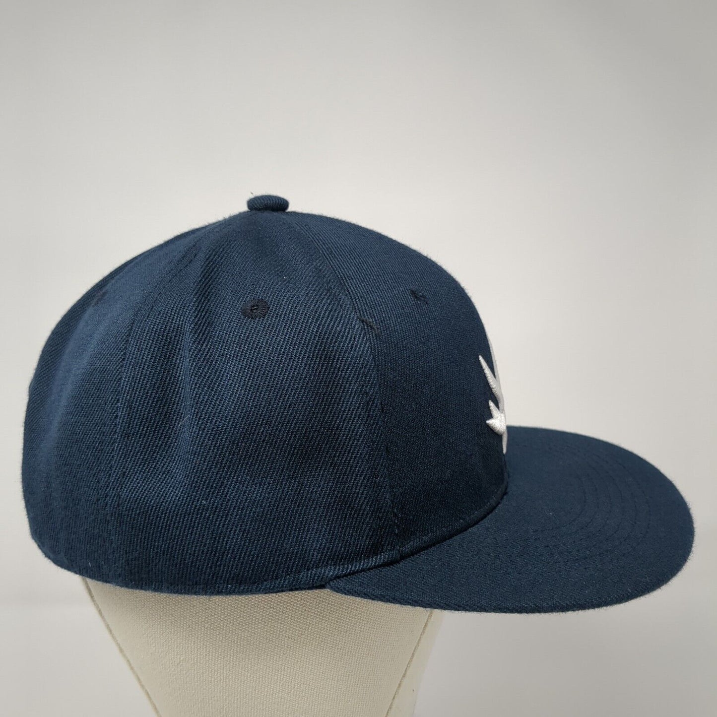 Piecemaker Snapback Hat Blue One Size Adjustable Embroidered 420 Logo