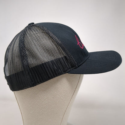 Bite Me Snapback Trucker Hat Black OSFA Adjustable Mesh Back Richardson