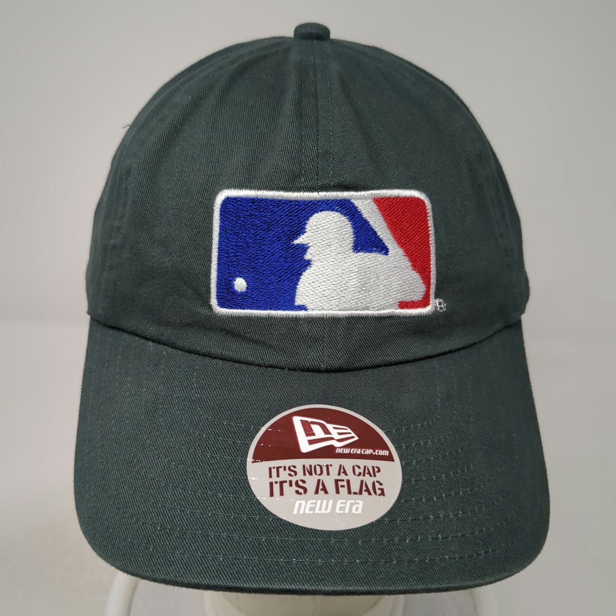 New Era Baseball Cap Green One Size MLB Slideback Low Profile 100% Cotton Hat