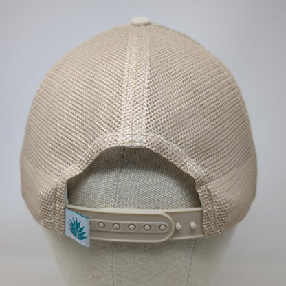 Sendero Provisions Co. Trucker Hat Beige One Size Rope Cowboy Mesh Snapback