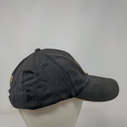Ingersoll Cutting Tools Gold Rush Strapback Hat Black One Size 6 Panel