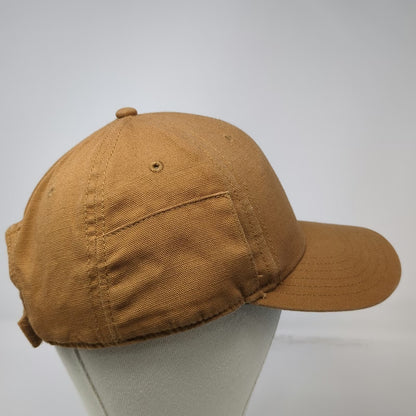 George Baseball Cap Brown One Size Side Pocket Button Detail Strapback Hat