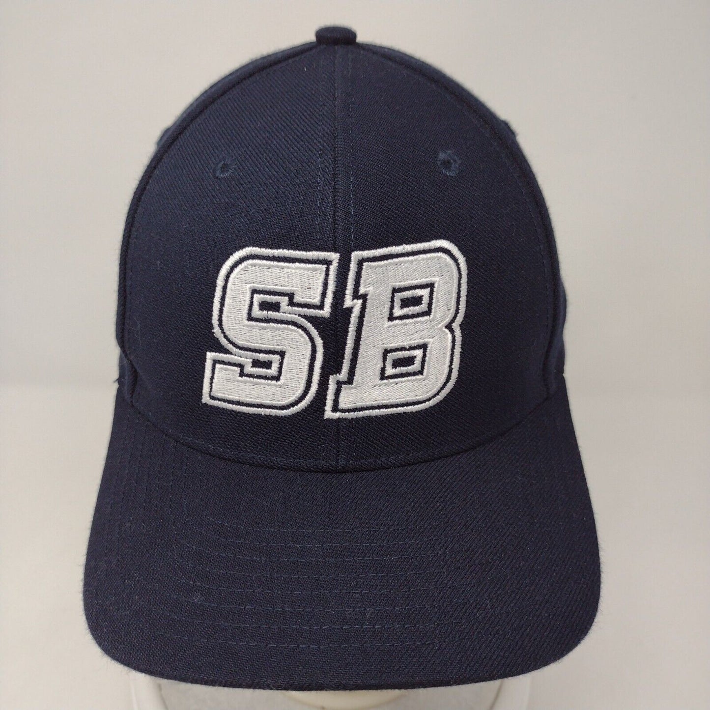 SB Strapback Hat Blue M/L Adjustable Embroidered 6 Panel PRO 514 Richardson