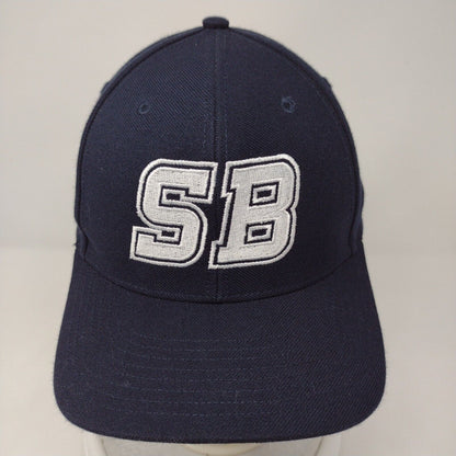 SB Strapback Hat Blue M/L Adjustable Embroidered 6 Panel PRO 514 Richardson