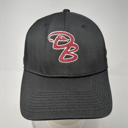 DB Southern Illinois Fitted Hat Black Medium Embroidered UAB300 Under Armour