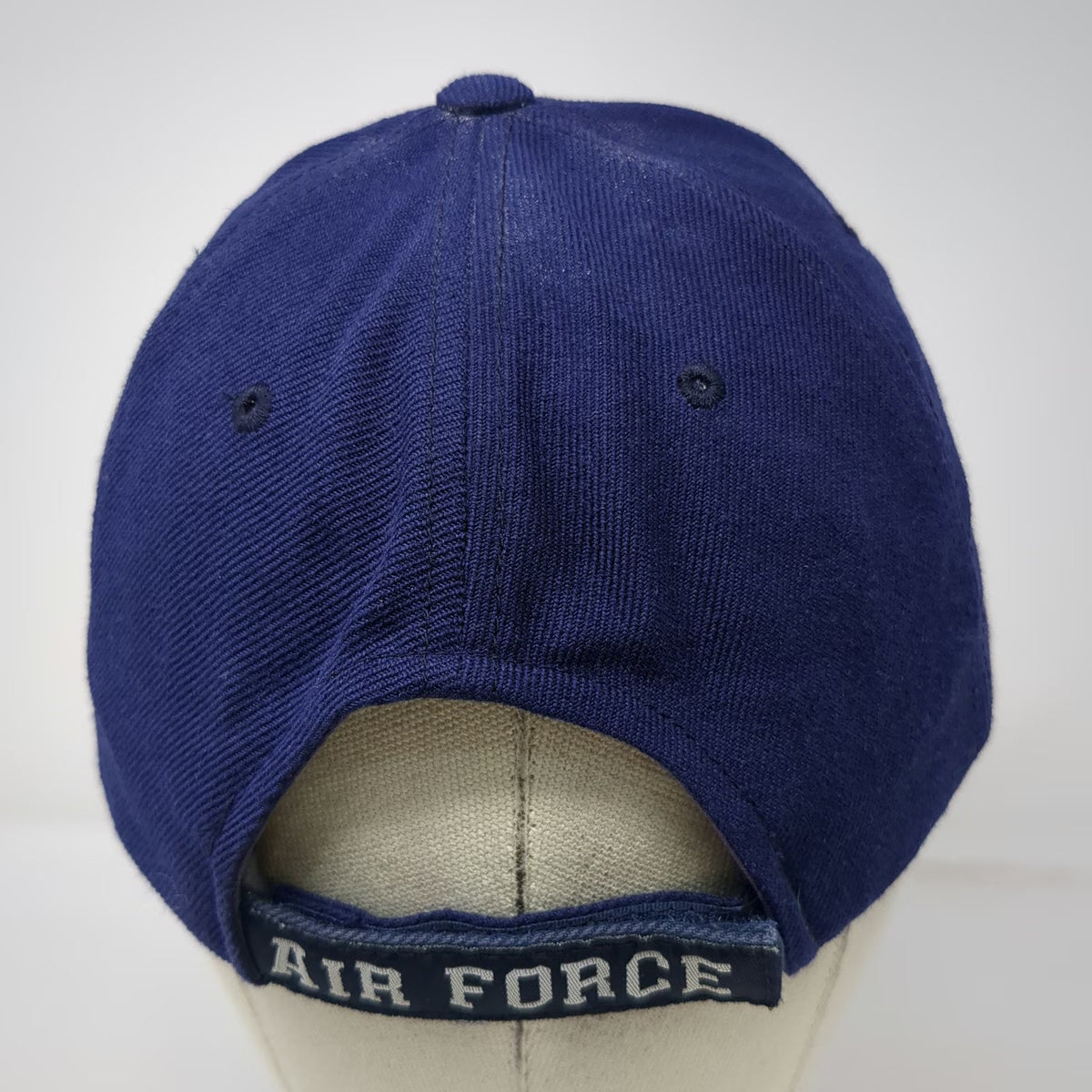 Rapid Dominance Baseball Cap Blue One Size US Air Force Emblem Logo Military Hat