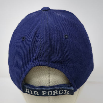 Rapid Dominance Baseball Cap Blue One Size US Air Force Emblem Logo Military Hat