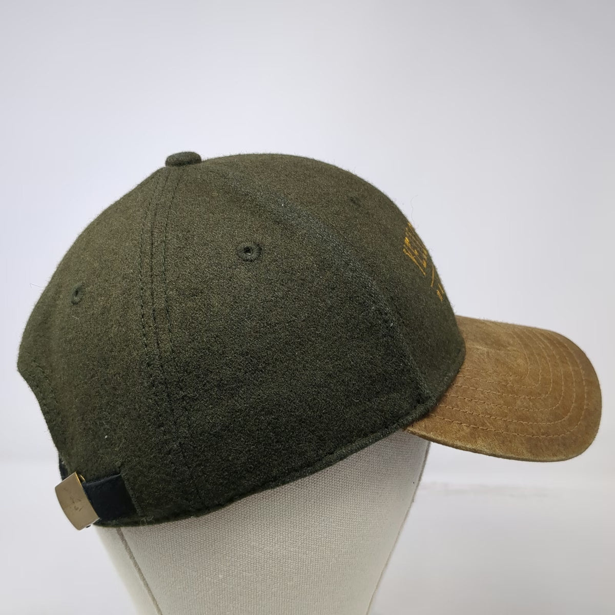 Triangle Sport Green One Size Baseball Cap Yellowstone National Park Brown Brim