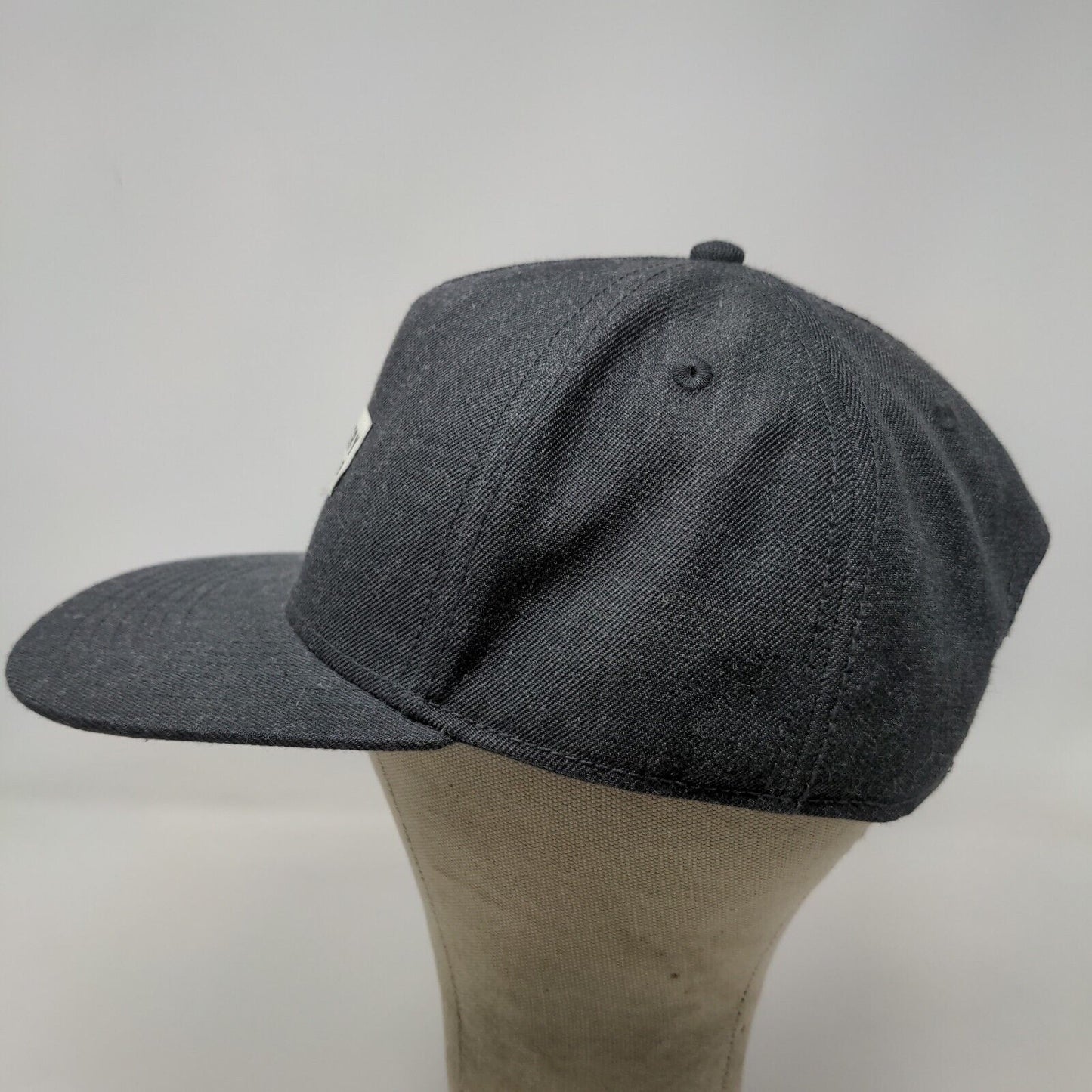 Otto Men's Snapback Hat Gray OSFM Embroidered Outcry Tour Logo Acrylic Wool