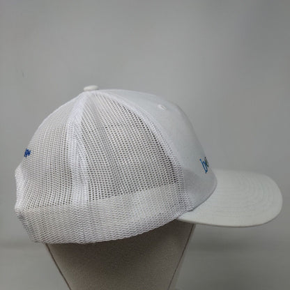 Beachwalk Lennar Snapback Trucker Hat White One Size Adjustable Mesh Back