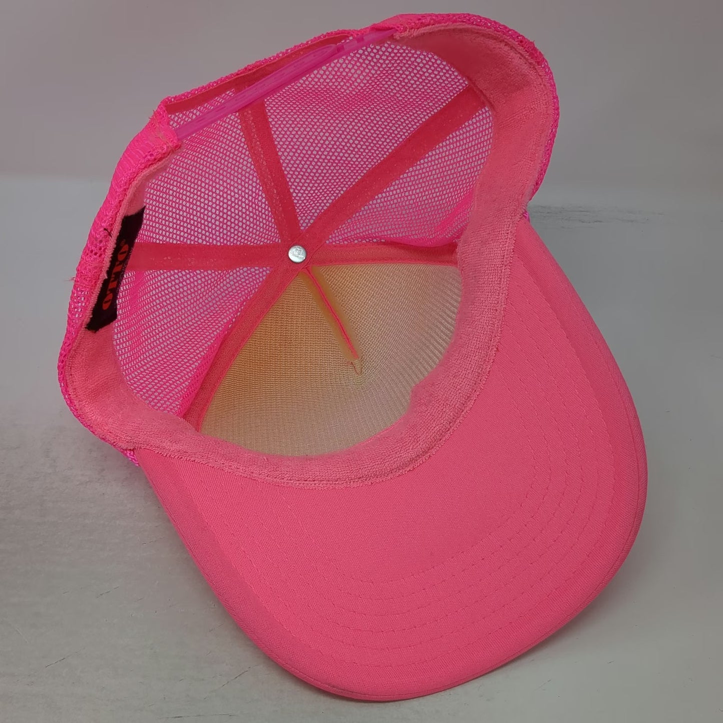 OTTO Trucker Hat Pink One Size Great North Aleworks Brewery Manchester NH Mesh