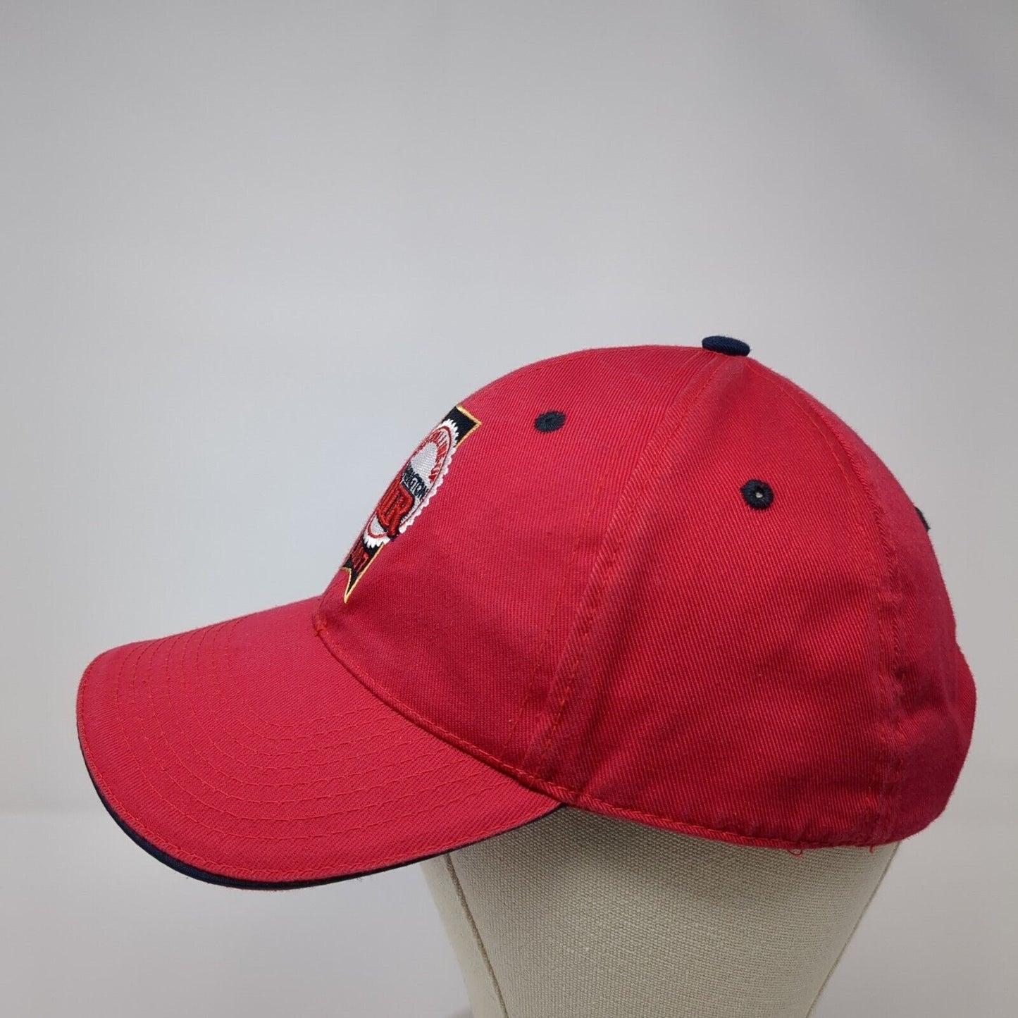 Washington Fair 2007 Strapback Hat Red One Size Adjustable Legacy