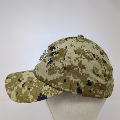 Port Authority Strapback Hat Digital Camo One Size Embroidered Logo