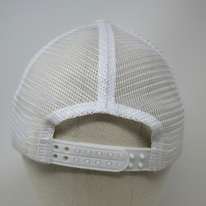 South by Sea Trucker Hat White One Size Delta Delta Delta Sorority Mesh Snapback