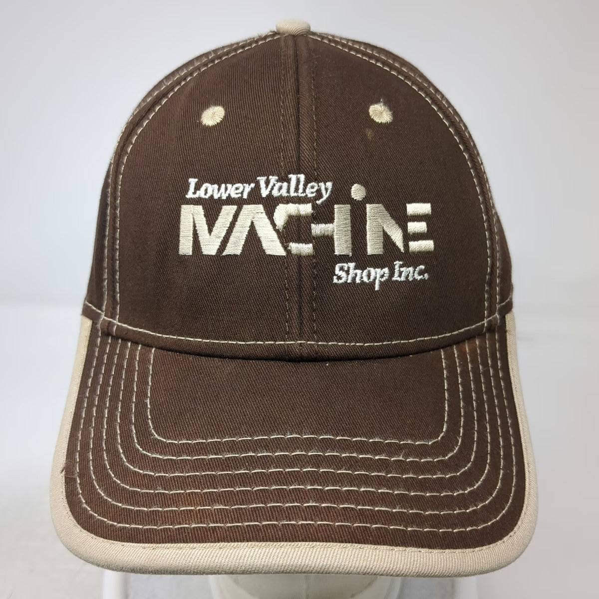 Otto Baseball Cap Brown One Size Lower Valley Machine Shop Strapback Hat