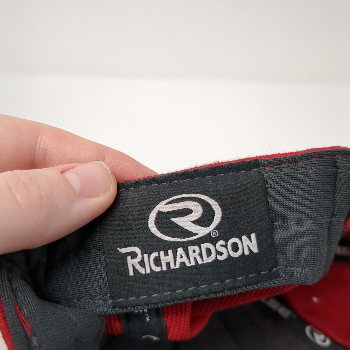 Cougars Strapback Hat Red M-L Embroidered Logo Richardson Pulse PTS 14