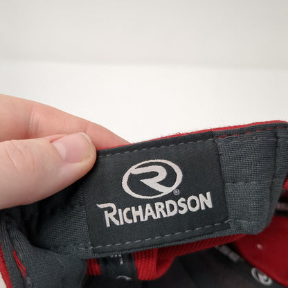 Cougars Strapback Hat Red M-L Embroidered Logo Richardson Pulse PTS 14