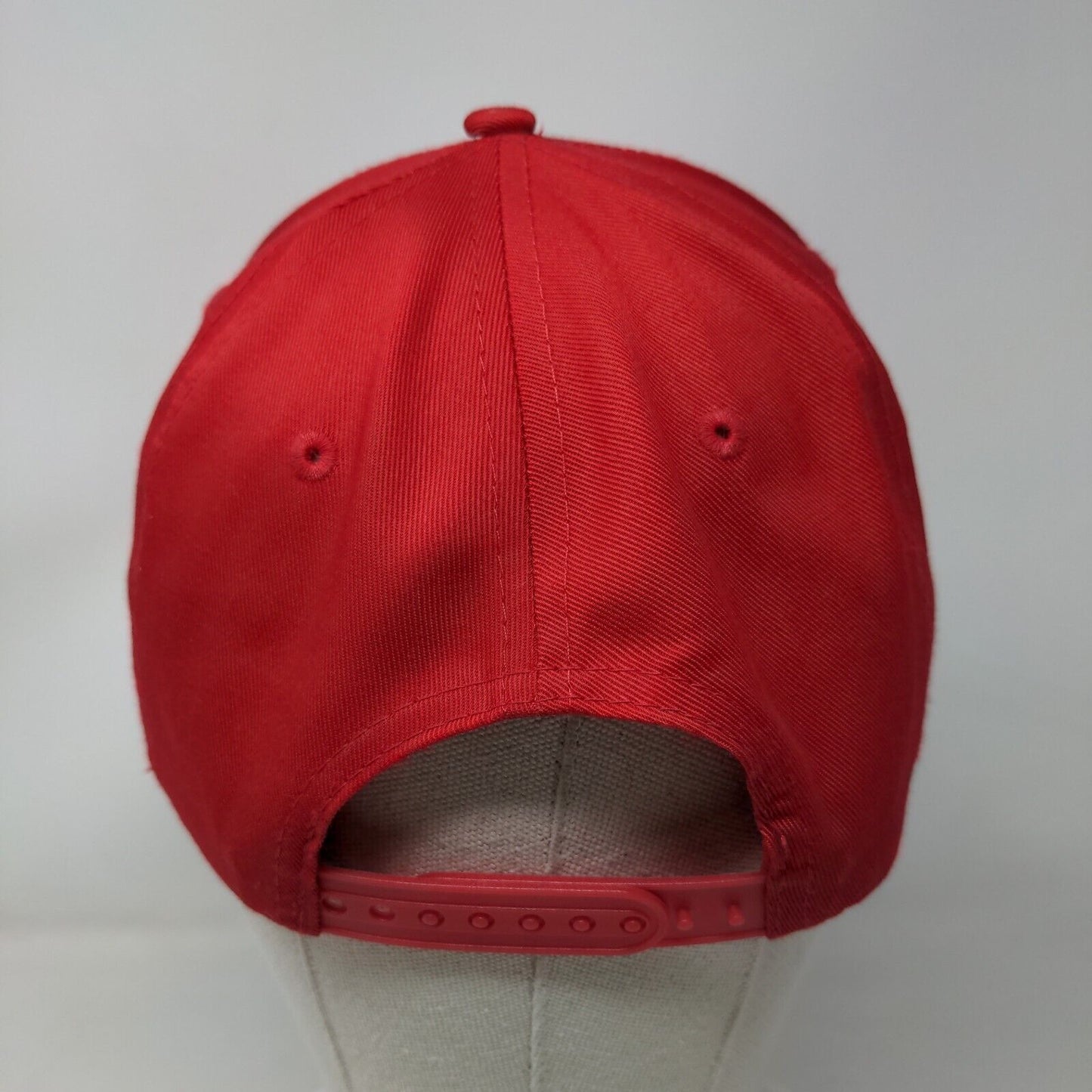 Servin' Up Sparks Lebanon Snapback Hat Red One Size Solid Adjustable