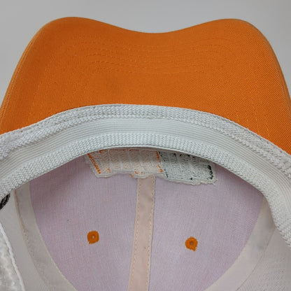 AutoLite Spark Plugs NASCAR Performance Orange Baseball Cap Hat One Size Mesh