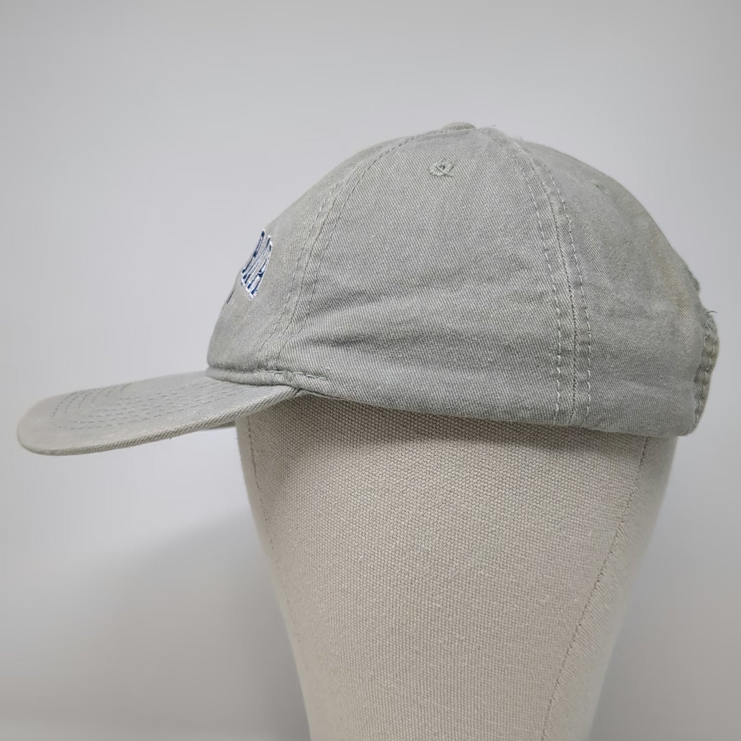 ESY Baseball Cap Gray One Size New Smyrna Beach FL Florida Cotton Slideback Hat