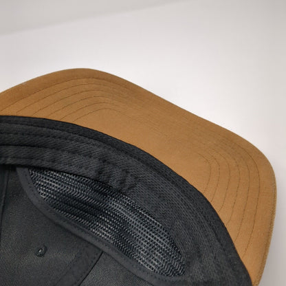 George Strapback Baseball Cap Black One Size Adjustable Colorblock Blank