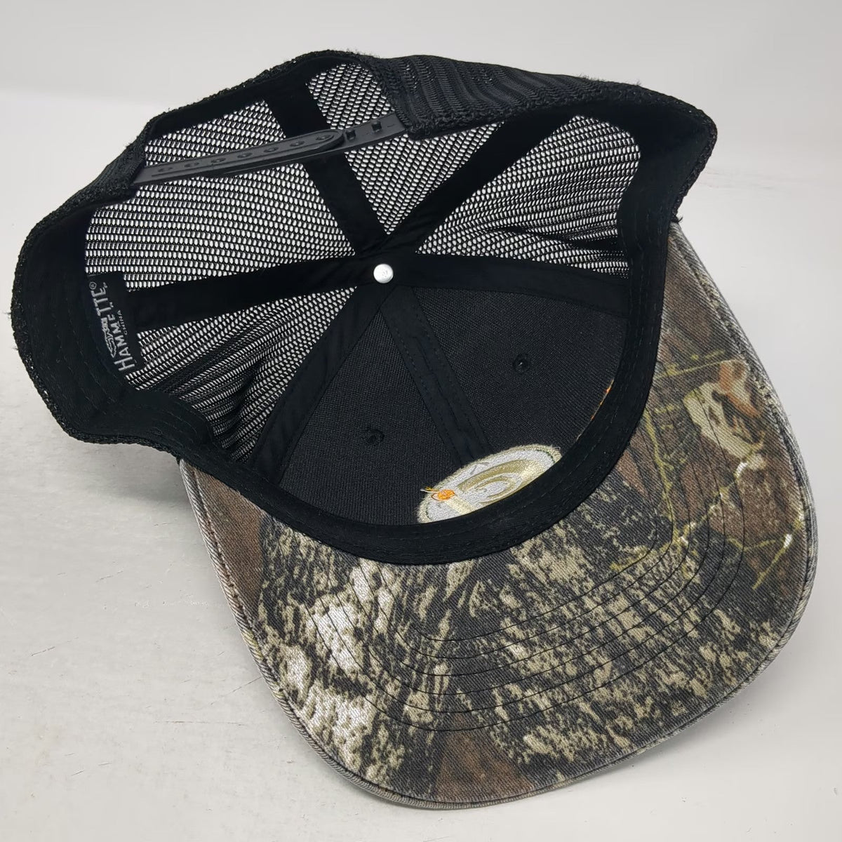 Hammette Trucker Hat Green Black Camo One Size Snapback Chemical Containers