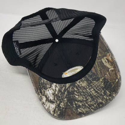Hammette Trucker Hat Green Black Camo One Size Snapback Chemical Containers