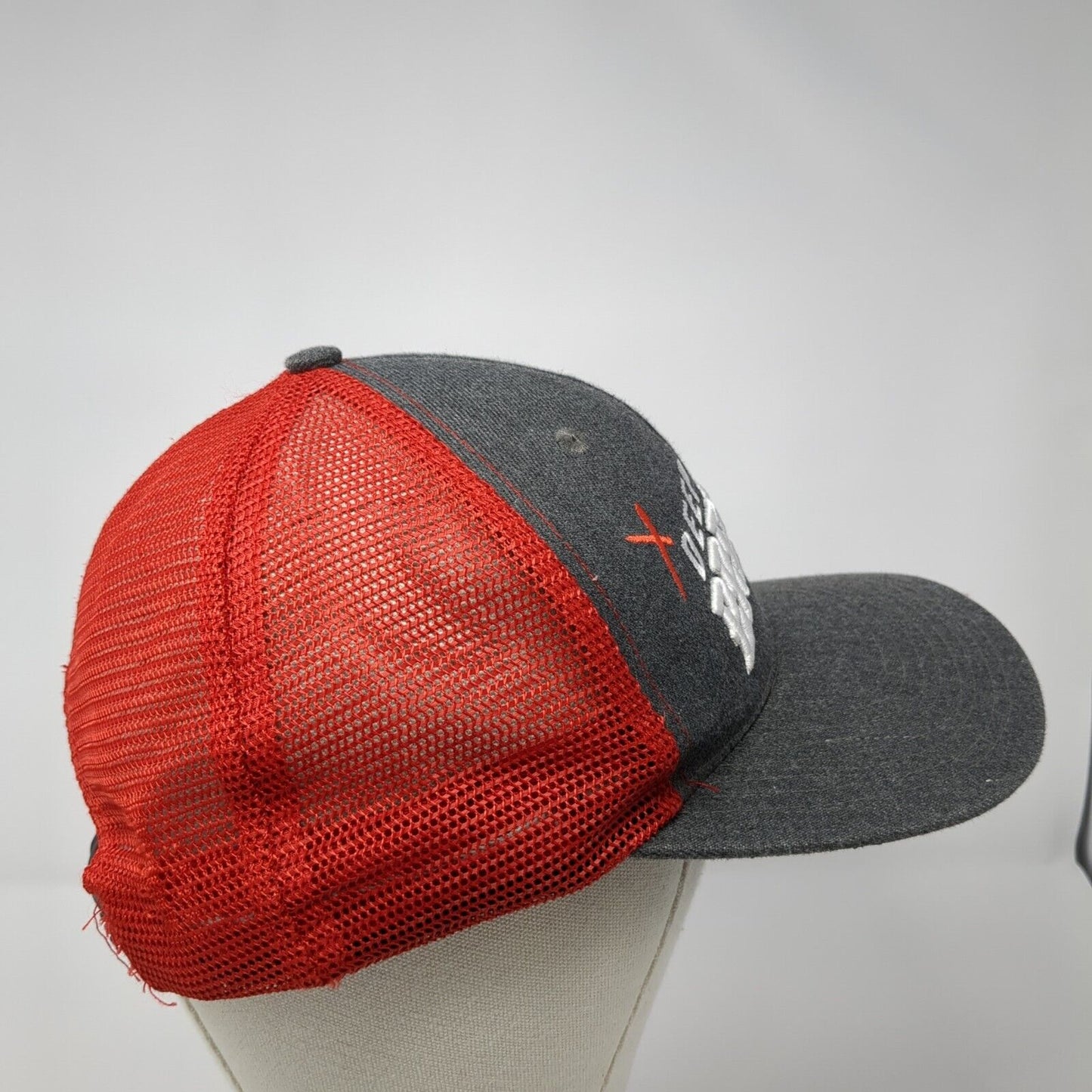 Deep Ellum Brewing Co. Snapback Trucker Hat Multicolor OS Adjustable Mesh Back