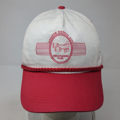 Greater Kansas City Two-Cylinder Club Snapback Rope Hat Multi One Size