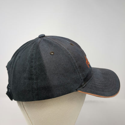 Ritchie Bros Auctioneers Hat Black One Size Baseball Cap Strapback Logo Orange