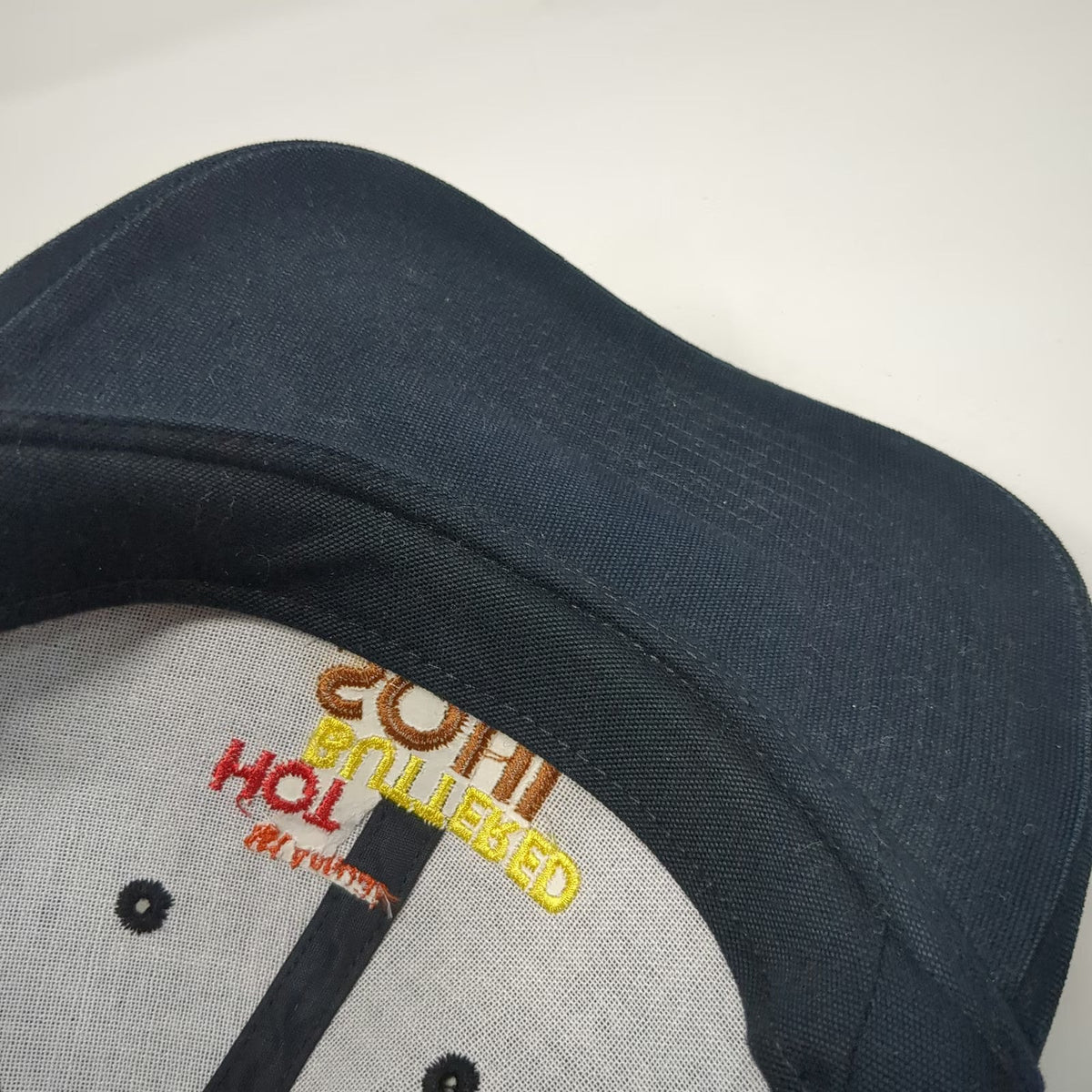 Luna Pier Baseball Cap Black One Size Hot Buttered Soul Isaac Hayes Barbecue Hat