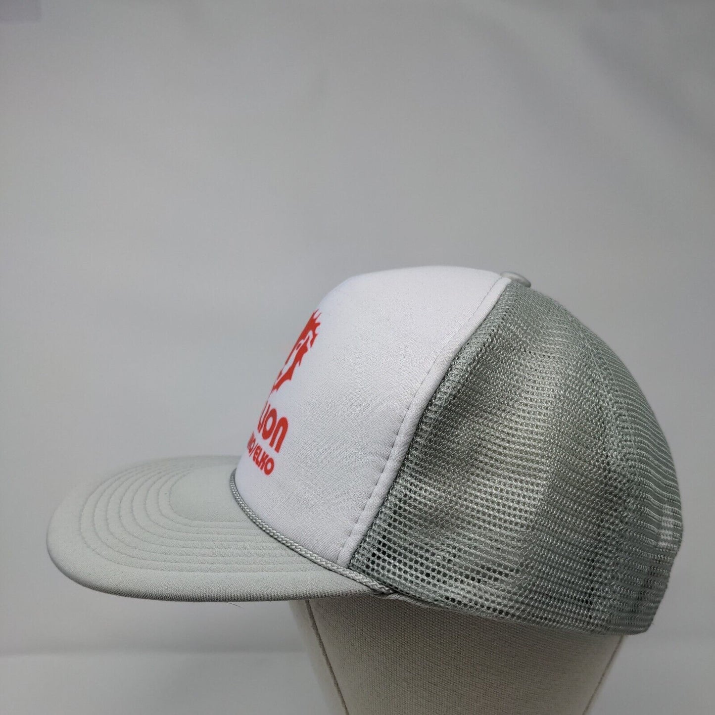 Red Lion Inn/Casino/Elko Snapback Trucker Hat Gray OSFA Mesh Back Rope Polyester