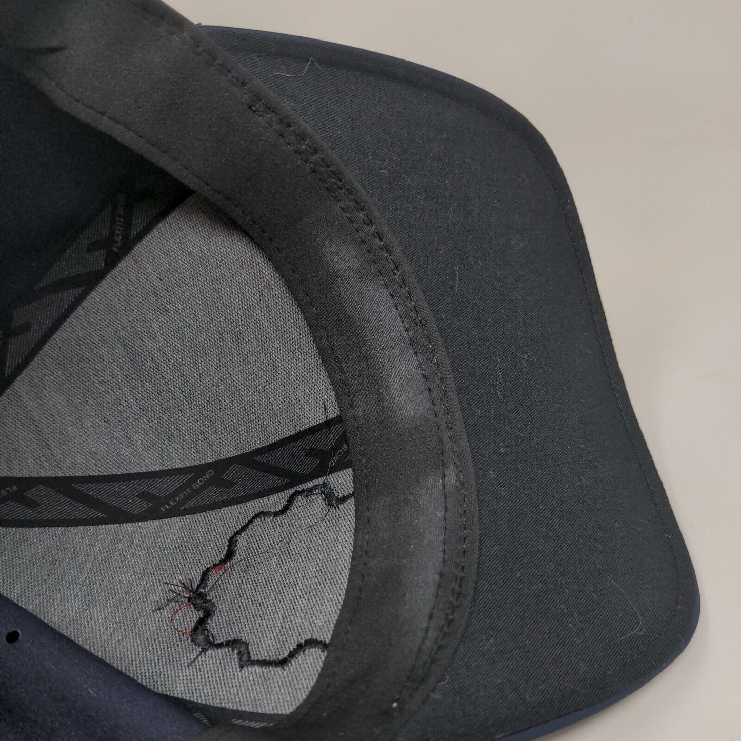 Warriors Fitted Hat Blue S/M Lightweight Embroidered 6 Panel Flexi Fit Delta