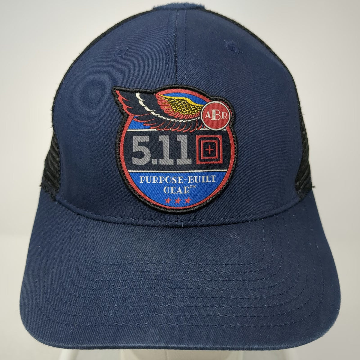 5.11 Blue One Size Trucker Hat Purpose Built Gear Mesh Snapback Patch
