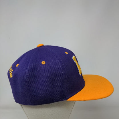 LA Los Angeles Snapback Hat Multi One Size Embroidered Colorblock