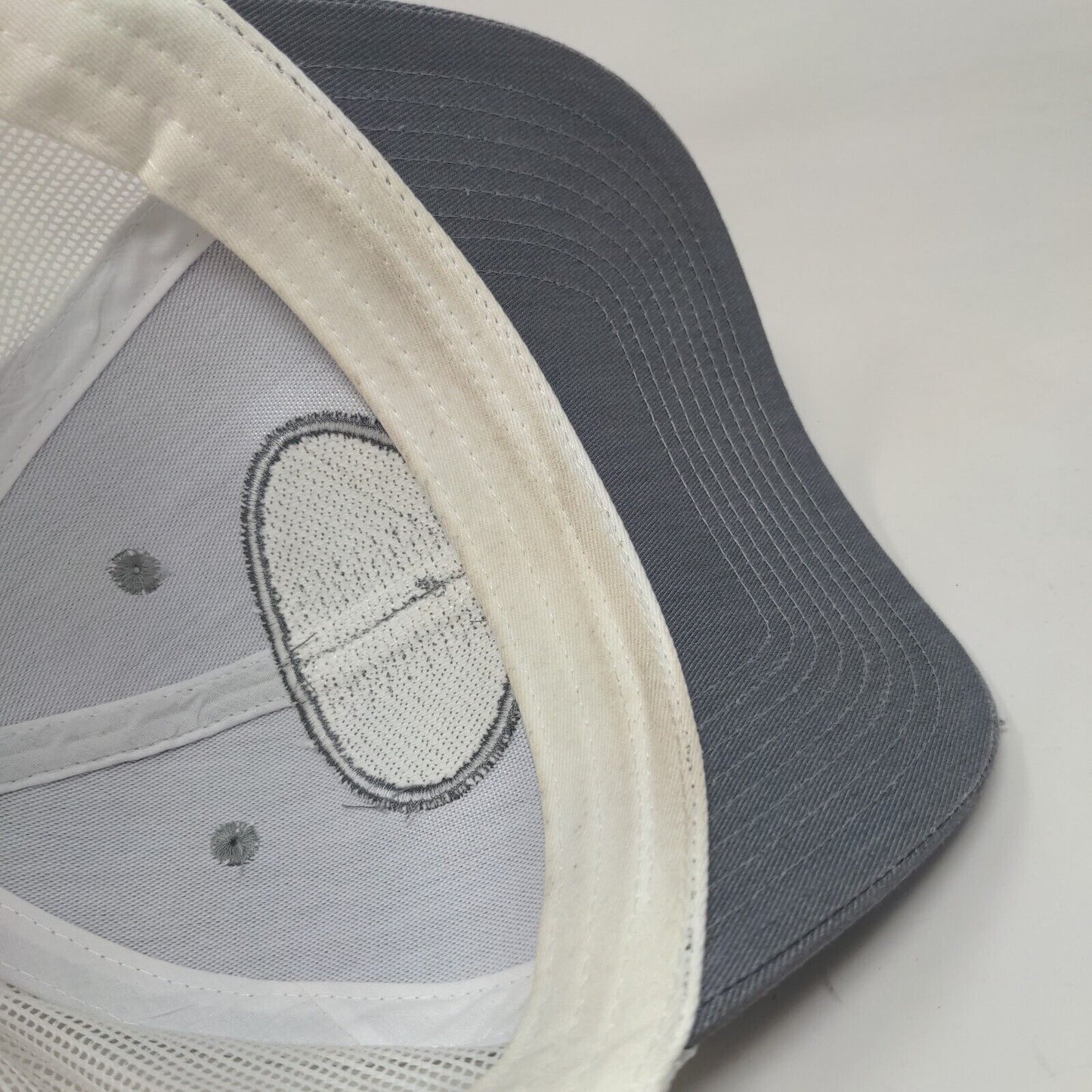 Friedrich 1883 Snapback Mesh Back Trucker Hat Gray One Size Colorblock