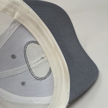Friedrich 1883 Snapback Mesh Back Trucker Hat Gray One Size Colorblock