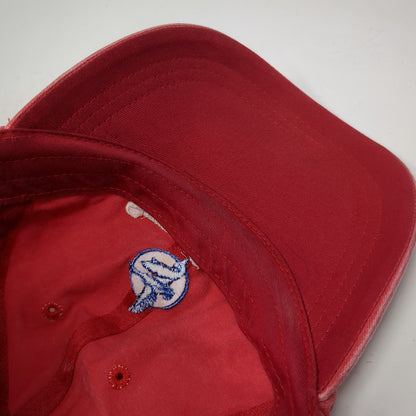 Ouray Baseball Cap Red One Size Sun Valley Idaho Silver Creek Adjustable Hat