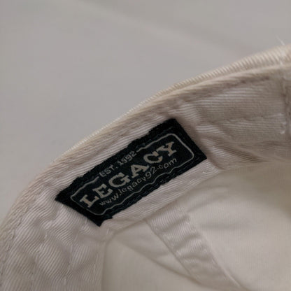 Legacy Men's Slideback Hat White South Florida USF Bulls Embroidered Logo