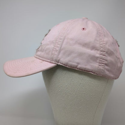 The Game Baseball Cap Pink One Size Camo Patch Archery Logo Strapback Cotton Hat