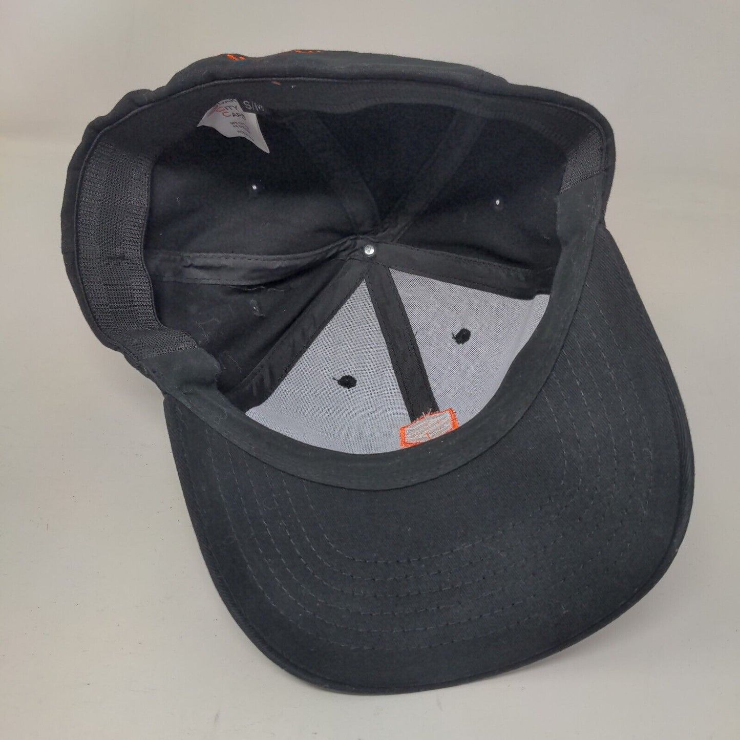 Santa Fe Fitted Hat Black S/M Embroidered Indoor Air Quality Solutions