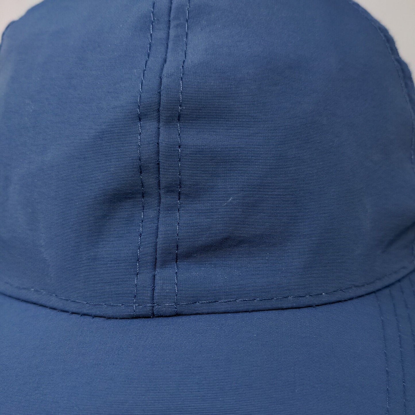 Unbranded Snapback Hat Blue One Size Adjustable Lightweight 6 Panel Blank