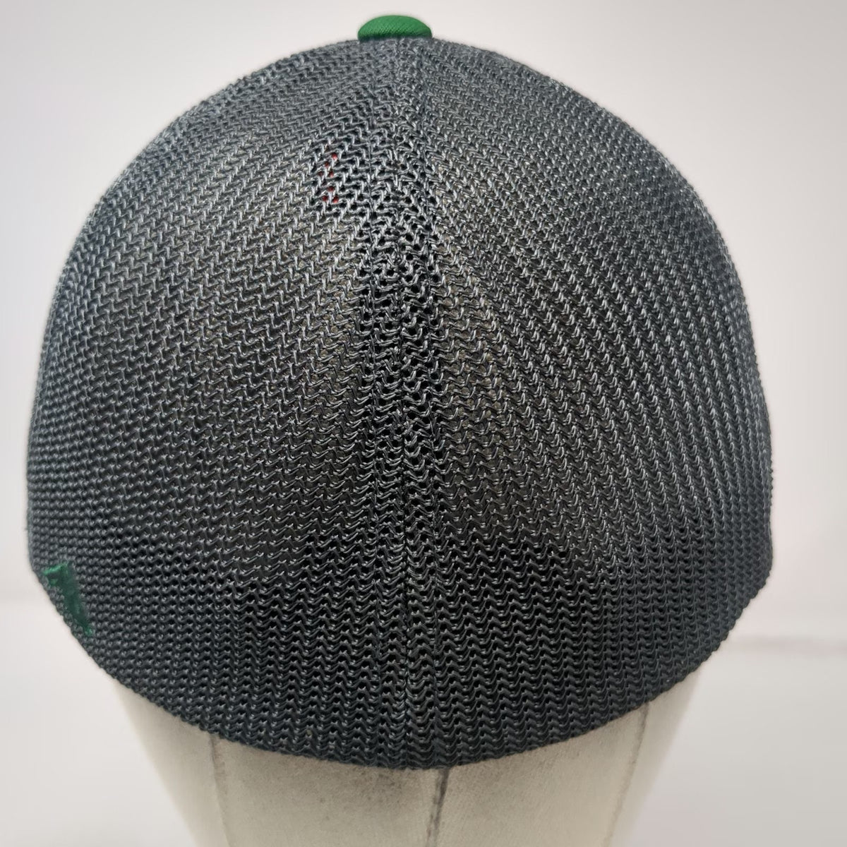Pacific Headwear Baseball Cap Green Gray 7 3/8 Mesh Flexfit Timmy's Tree Service