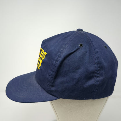 CBS Sports Trucker Blue One Size Embroidered Logo Strapback Hat Network Media