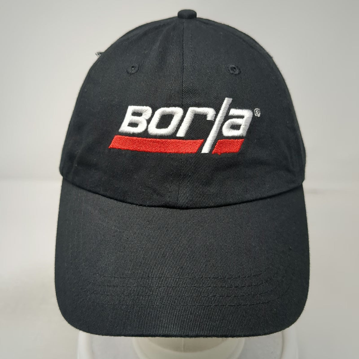 Borla Snapback Black One Size Embroidered Logo Performance Exhaust Systems Hat