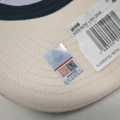 LSU Tigers NCAA Nike Rise Cap Beige L Flex Fit Dri-FIT Curved Brim Back Logo Hat