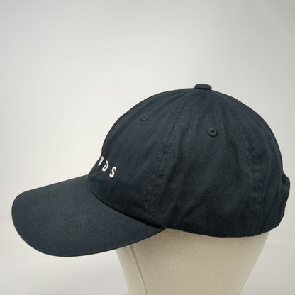 Yupoong Baseball Cap Black White One Size Slideback Clouds Embroidery Cotton Hat