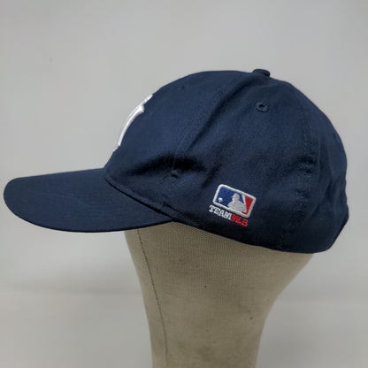 OC Sports Men's Strapback Hat Blue OSFM Embroidered New York Yankees Logo