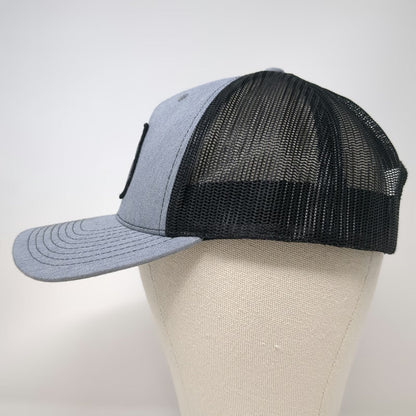 Richardson Trucker Hat Gray One Size Snapback Cow Patch Zoetis Animal Health