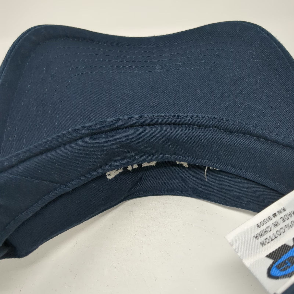 Big X Visor Blue One Size Toll Brothers Team 208 Idaho Cotton Strapback Hat